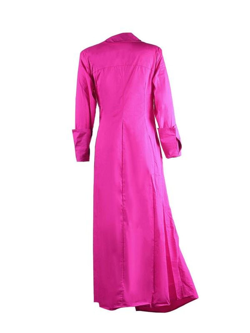 Women'S Plain Ruched Split Hem V Neck Long Blouse, Fashion Casual Asymmetrical Hem Long Sleeve Collared Top for Daily Outdoor Wear, Women Clothing for Fall & Winter, Going Out Tops, Fall Clothing Women, Blouse for Women, Fashion Blouse - Bela Fils BoutiqueBela Fils Boutique